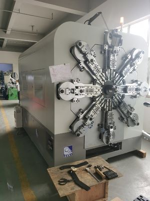 Camless весна CNC делая машину, 12 оси связывают проволокой формировать машину