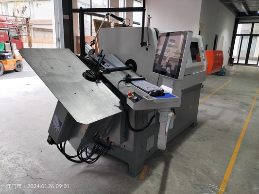 Ротационная CNC-машина для сгибания проволоки, 8 оси 2D / 3D Wire Bender 2-10mm