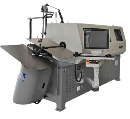 Станок для гибки и формовки пружинной проволоки с компьютерным управлением для стальной проволоки 2-8 мм