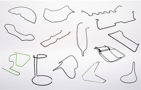 Высокоточный станок для гибки проволоки 2D с автоматической подачей, диапазон 2,5-10,0 мм, 4-5 осевая поворотная головка с двигателем для автомобильной промышленности