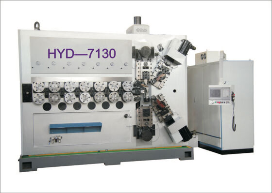 Автоматическая 7-осевая многофункциональная CNC катушечная пружина изготавливающая машина 6-16 мм Ядерный моторный компонент для металлургии