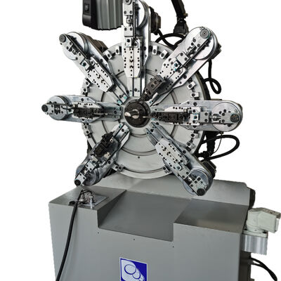 Автоматическая прецизионная пружинонавивочная машина без катушки, многофункциональная для изготовления и формовки сердечников электродвигателей диаметром 0,3-2,5 мм