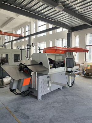 CNC Computer Spring Steel 2 - 8mm 3D CNC Wire Bender Stable Forming With CNC System